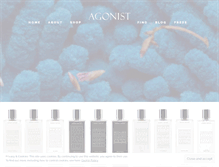 Tablet Screenshot of agonistparfums.com